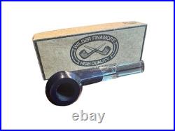NOS 1980s Wilder Finamore Pipe Blue Acrylic Stem Unsmoked Brazil Chifre