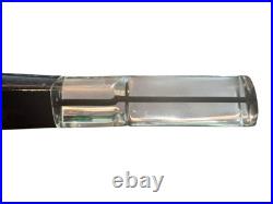 NOS 1980s Wilder Finamore Pipe Blue Acrylic Stem Unsmoked Brazil Chifre