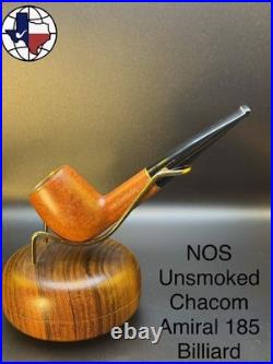 NOS Unsmoked Chacom Amiral 185 Billiard Tobacco Pipe