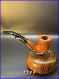 NOS Unsmoked Chacom Amiral 865 Bent Billiard Tobacco Pipe