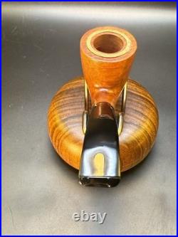 NOS Unsmoked Chacom Amiral 865 Bent Billiard Tobacco Pipe