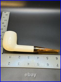 NOS Unsmoked Meerschaum Lined Chacom Brummer 944 Tobacco Pipe