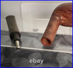 NOS Vintage Sir Sheldon Imported Briar Wood Tobacco Pipe Unsmoked Beauty LQQK