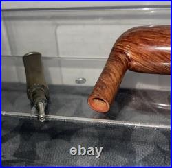 NOS Vintage Sir Sheldon Imported Briar Wood Tobacco Pipe Unsmoked Beauty LQQK