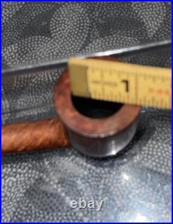 NOS Vintage Sir Sheldon Imported Briar Wood Tobacco Pipe Unsmoked Beauty LQQK