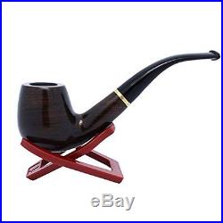 Naimo Brand New Durable Wooden Tobacco Smoking Pipe Filters Pipe Stand, New