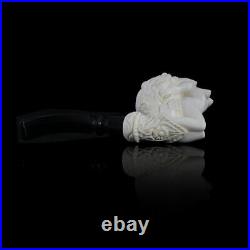 Naked Lady Meerschaum Pipe hand carved, smoking pipe tobacco pfeife with case