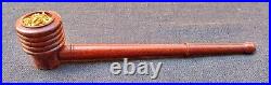 New 25 pcs COLLECTIBLE HANDICRAFT PIPE 8 Red WOOD ROYAL PIPE / SMOKING/TOBACCO