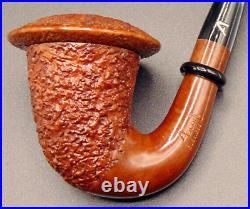 New Ascorti Business Calabash Rust/smooth Tobacco Pipe Handmade Briar In Italy