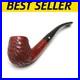New_Full_Bent_Briar_Smoking_Pipe_with_Protective_Sock_Box_Classic_Style_01_xop