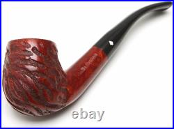New Full Bent Briar Smoking Pipe with Protective Sock & Box Classic Style