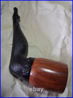 New- Gorgeous Ladies Bakelite Leg Tobacco Smoking Pipe -Nice Gift