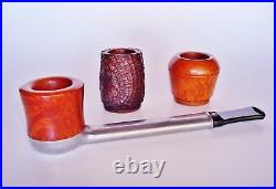 New Old Stock 3 Inter-Changeable Bowls Kaywoodie Tobacco Smoking pipe