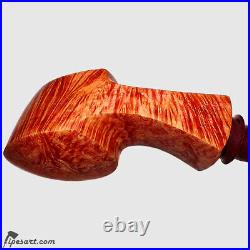 New Stunning Smooth Asymmetric Blowfish Smoking Pipe Kit Demirev Tobacco Pipe