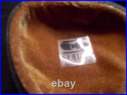 New Unsmoked Meerschaum Yunus Tyrolean Carved Bowl Man Smoking Pipe Fitted Case