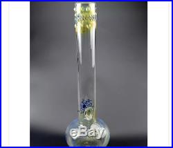 New colorful 16 inches tall bongs water pipes glass smoking pipe 18.8mm female