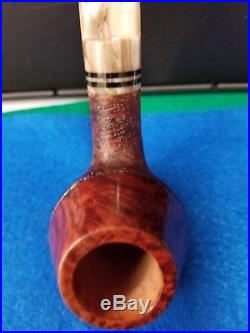 New scotto pipe, hand made pipe rhodesian smoking pipe. Italian briar
