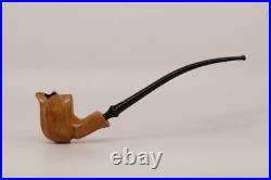 Nording Churchwarden Virgin #1 Briar Smoking Pipe with pouch B1763