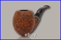 Nording Extra Matte Briar Smoking Pipe with pouch B1758