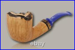 Nording Extra Smooth Self Sitter Briar Smoking Pipe with pouch B1108
