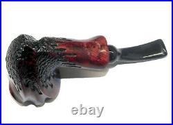 Nording Freehand Briar Tobacco Pipe Rusticated Exact Pipe Shown New