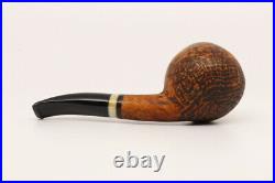 Nording Handmade #12 Free Hand Briar Smoking Pipe with leather pouch B1689
