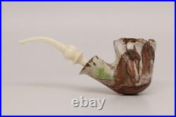 Nording Harmony Horses Free Hand Briar Smoking Pipe with pouch B1719