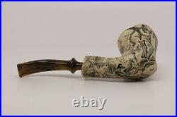 Nording Harmony Newspaper Free Hand Briar Smoking Pipe with pouch B1734