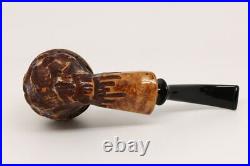 Nording Point Clear Free Hand Briar Smoking Pipe with pouch B1143
