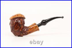 Nording Point Clear Free Hand Briar Smoking Pipe with pouch B1722