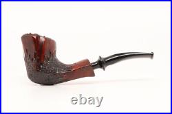 Nording Rustic #4 FH Briar Smoking Pipe with pouch B1727