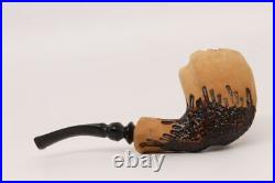 Nording Signature Rustic Briar Smoking Pipe with pouch B1006