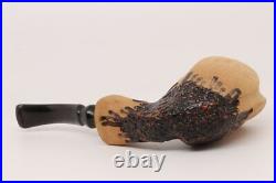 Nording Signature Rustic Briar Smoking Pipe with pouch B1006