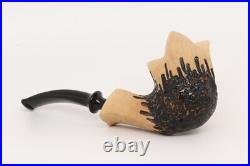 Nording Signature Rustic Briar Smoking Pipe with pouch B1106
