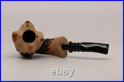 Nording Signature Rustic Briar Smoking Pipe with pouch B1653