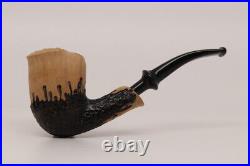 Nording Signature Rustic Briar Smoking Pipe with pouch B1741