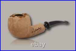 Nording Signature Smooth Briar Smoking Pipe with pouch B1836