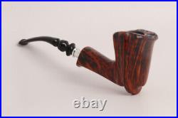 Nording Spigot Orange #2 Briar Smoking Pipe with pouch B1843