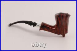 Nording Spigot Orange #2 Briar Smoking Pipe with pouch B1843