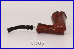 Nording Spigot Orange #2 Briar Smoking Pipe with pouch B1843