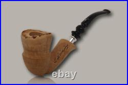 Nording Spigot Signature Smooth Briar Smoking Pipe with pouch B1840