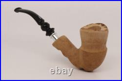 Nording Spigot Signature Smooth Briar Smoking Pipe with pouch B1840