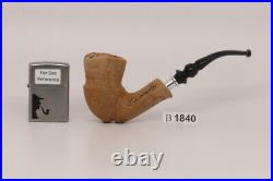 Nording Spigot Signature Smooth Briar Smoking Pipe with pouch B1840