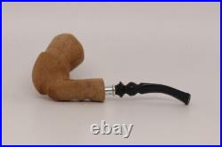 Nording Spigot Signature Smooth Briar Smoking Pipe with pouch B1840