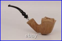 Nording Spigot Signature Smooth Briar Smoking Pipe with pouch B1841