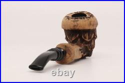 Nording Spruce Matte Briar Smoking Pipe with pouch B1736