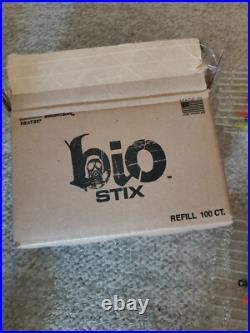 OG/BIO STIX Glass 4 1/8 Chillum Hitter Smoking Tobacco Pipe-100 Pack Colored