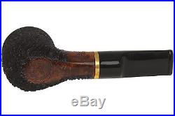 OMS Pipes Billiard Tobacco Pipe Brass Band