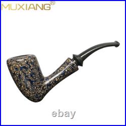 ONLY ONE MUXIANG Handmade Lacquered Pipe Briar Pickaxe Tobacco Pipe Freehand