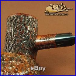 OUTSTANDING Hand made by Mr. Brog original smoking pipe nr. 107 AGED LIMITED XT